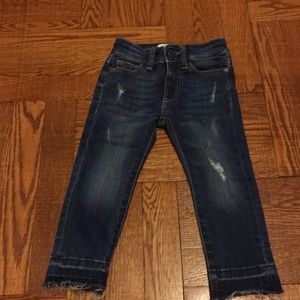 DL1961 toddler girls Chloe skinny jeans .